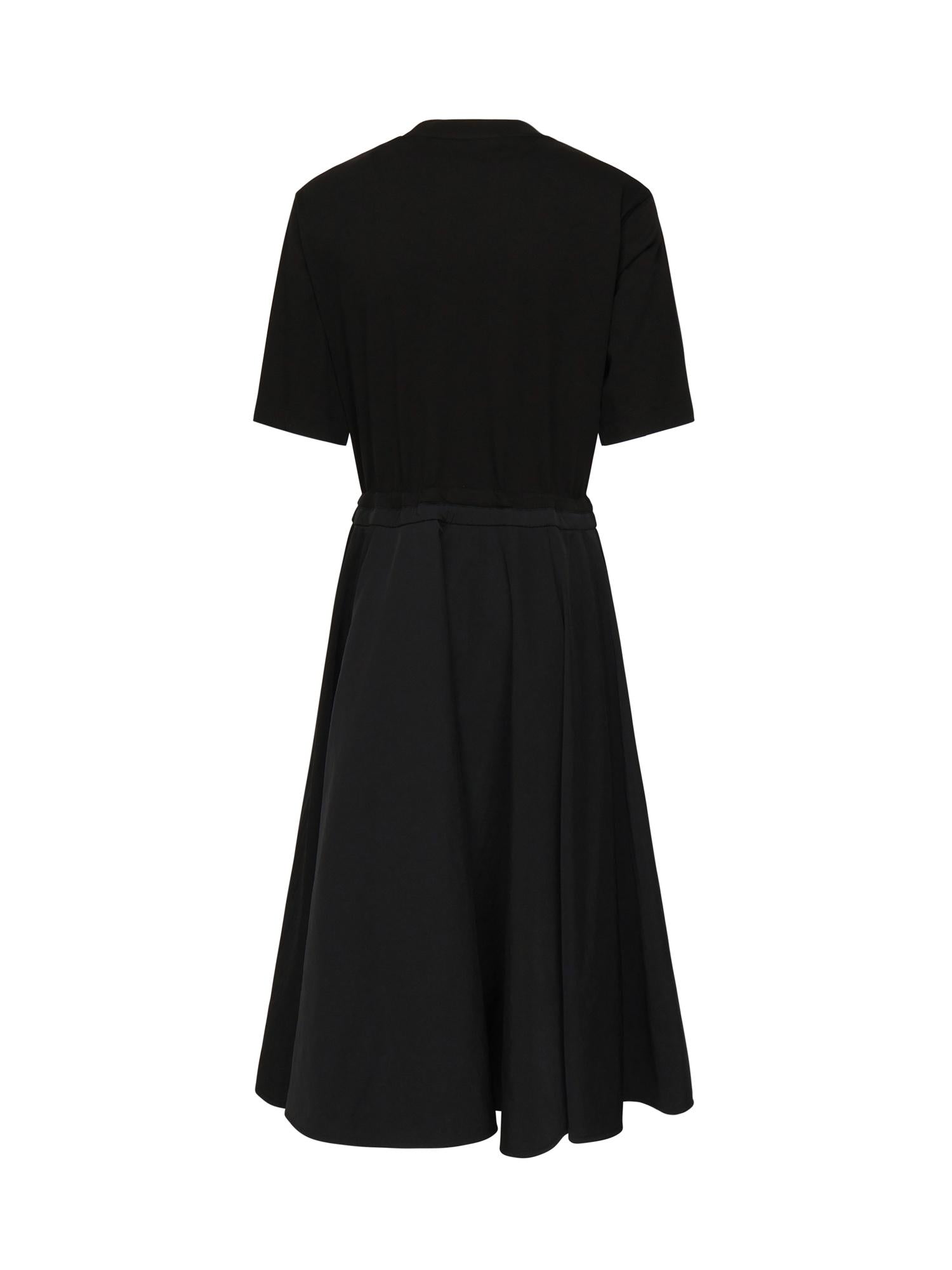 Abito midi plissettato K10938I00004 89A17999 MONCLER 