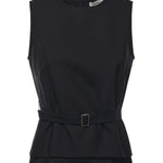 Top in misto lana DT9213 NERO OTTOD'AME 