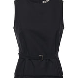Top in misto lana DT9213 NERO OTTOD'AME 