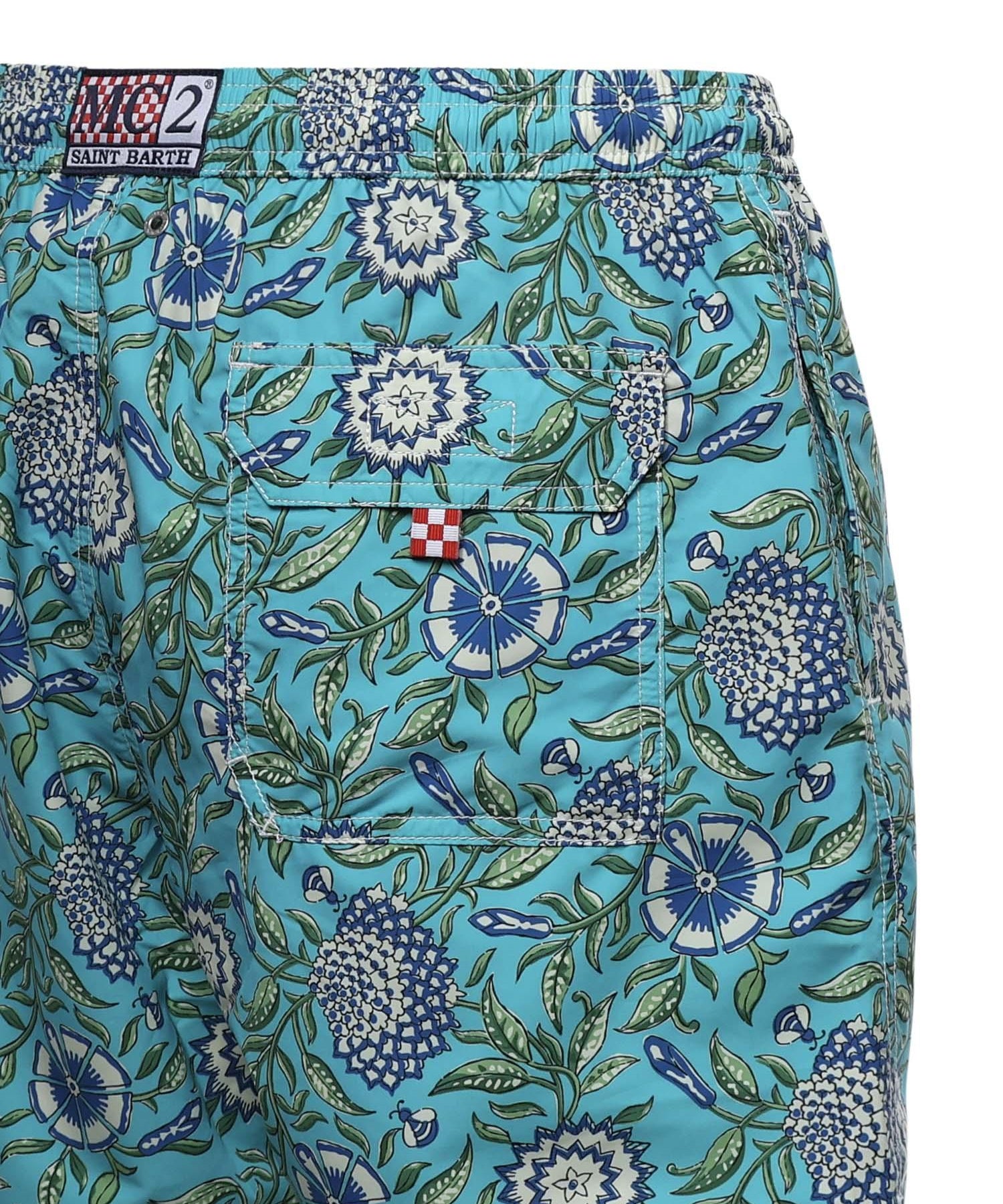 Costume da bagno con stampa<BR/> SYR0001 01262L MC2 SAINT BARTH 
