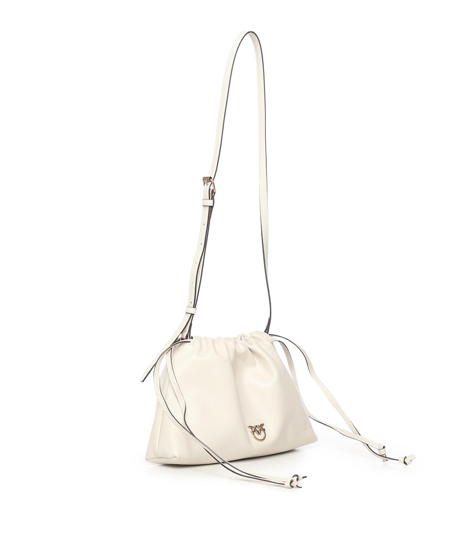 Borsa a spalla piccola in pelle 105907 A0QOZ14Q PINKO 