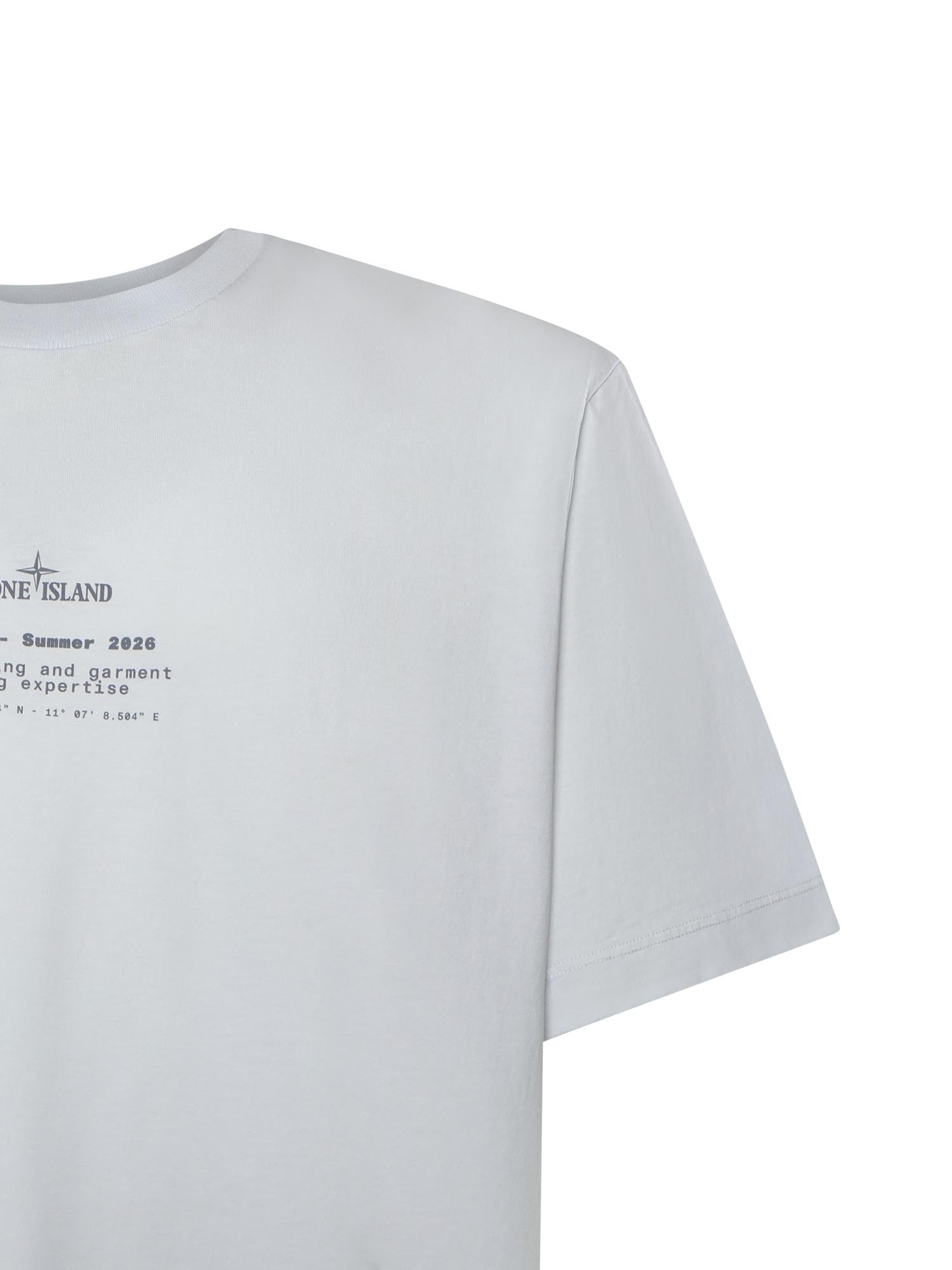 T-shirt con stampa 'Stone' L1S152100001 S0285V0041 STONE ISLAND 