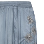 Pantaloni fluidi con stampa gioiello 106210 A37NF15 PINKO 