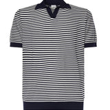 Polo a righe in cotone M76MAGM56MAG0M037 11-01 ELEVENTY 