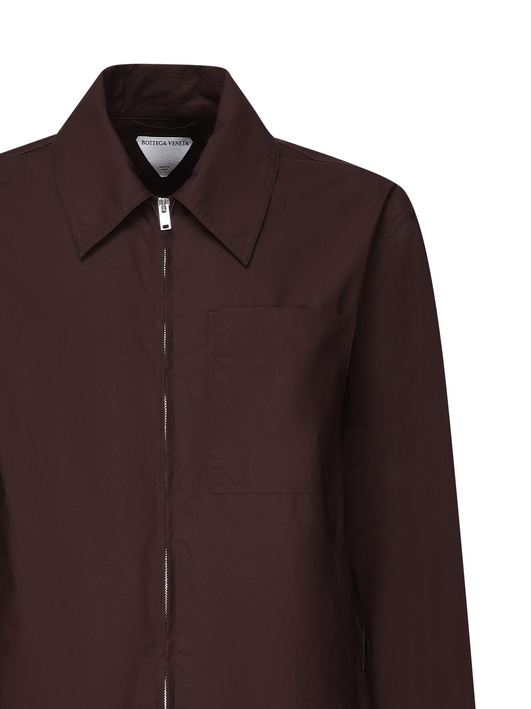 Giacca in popeline di cotone 826331 V5D206840 BOTTEGA VENETA 