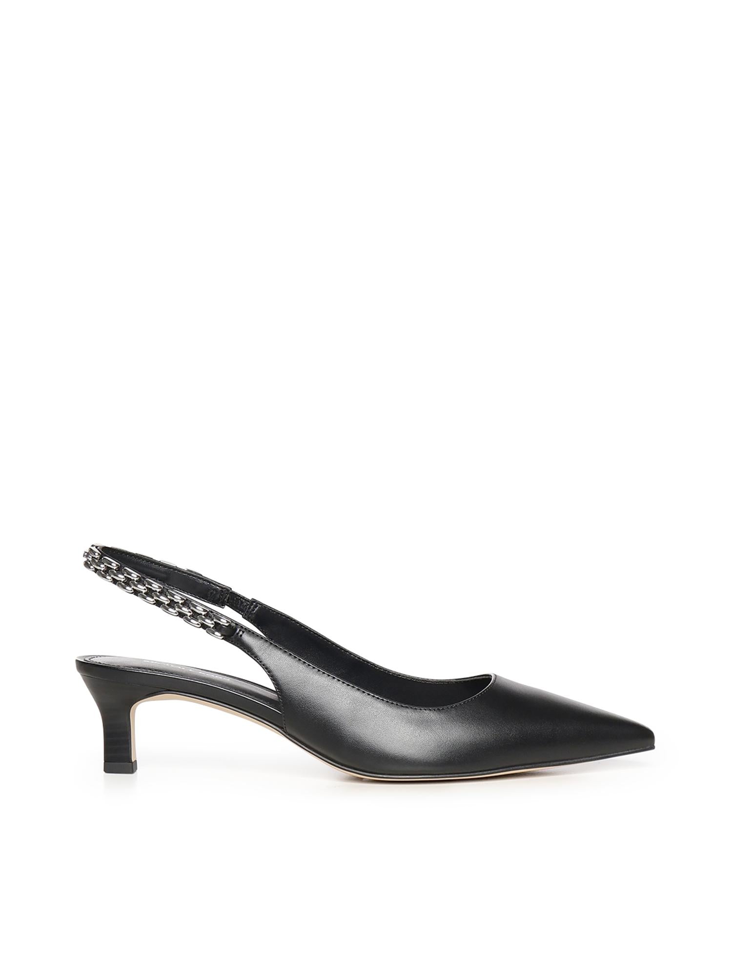 Décolleté Marcia slingback in pelle 40S6MCMP1L 001 MICHAEL MICHAEL KORS 
