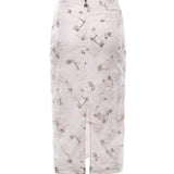 Gonna longuette con paillettes 115362 3077 ROTATE 