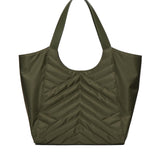 Borsa shopper in tessuto trapunta puzzle 104536 A1EUX25Q PINKO 
