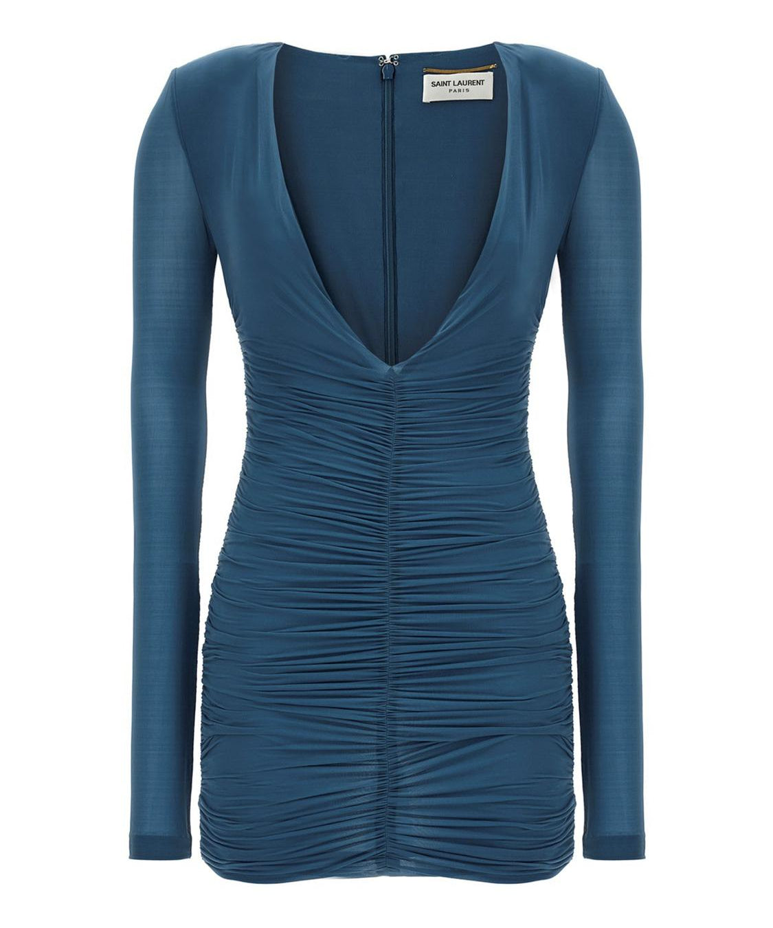 Abito in cupro 732870 Y5G893041 SAINT LAURENT 