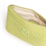 Pochette in rafia con logo Love Birds 106763 A39YVV0Q PINKO 