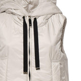 Gilet imbottito con cappuccio 2529296024600 003 MAX MARA THE CUBE 