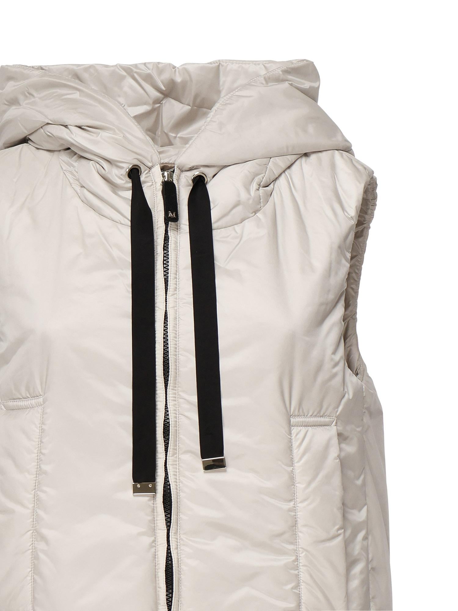 Gilet imbottito con cappuccio 2529296024600 003 MAX MARA THE CUBE 