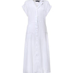 Abito chemisier in lino 211B22538 001 POLO RALPH LAUREN 