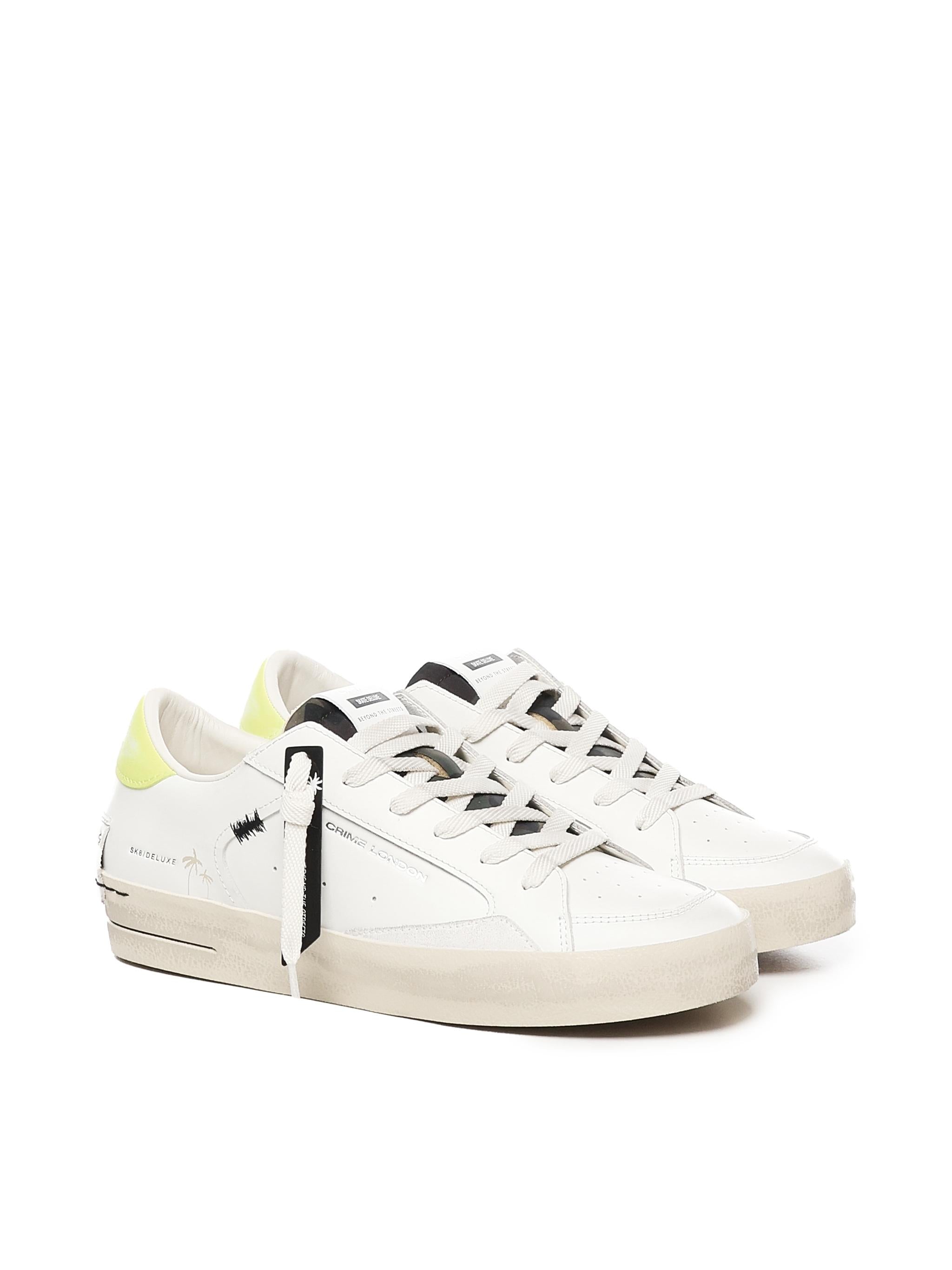 Sneakers SK8 Deluxe 14108PP7 WHITE CRIME LONDON 