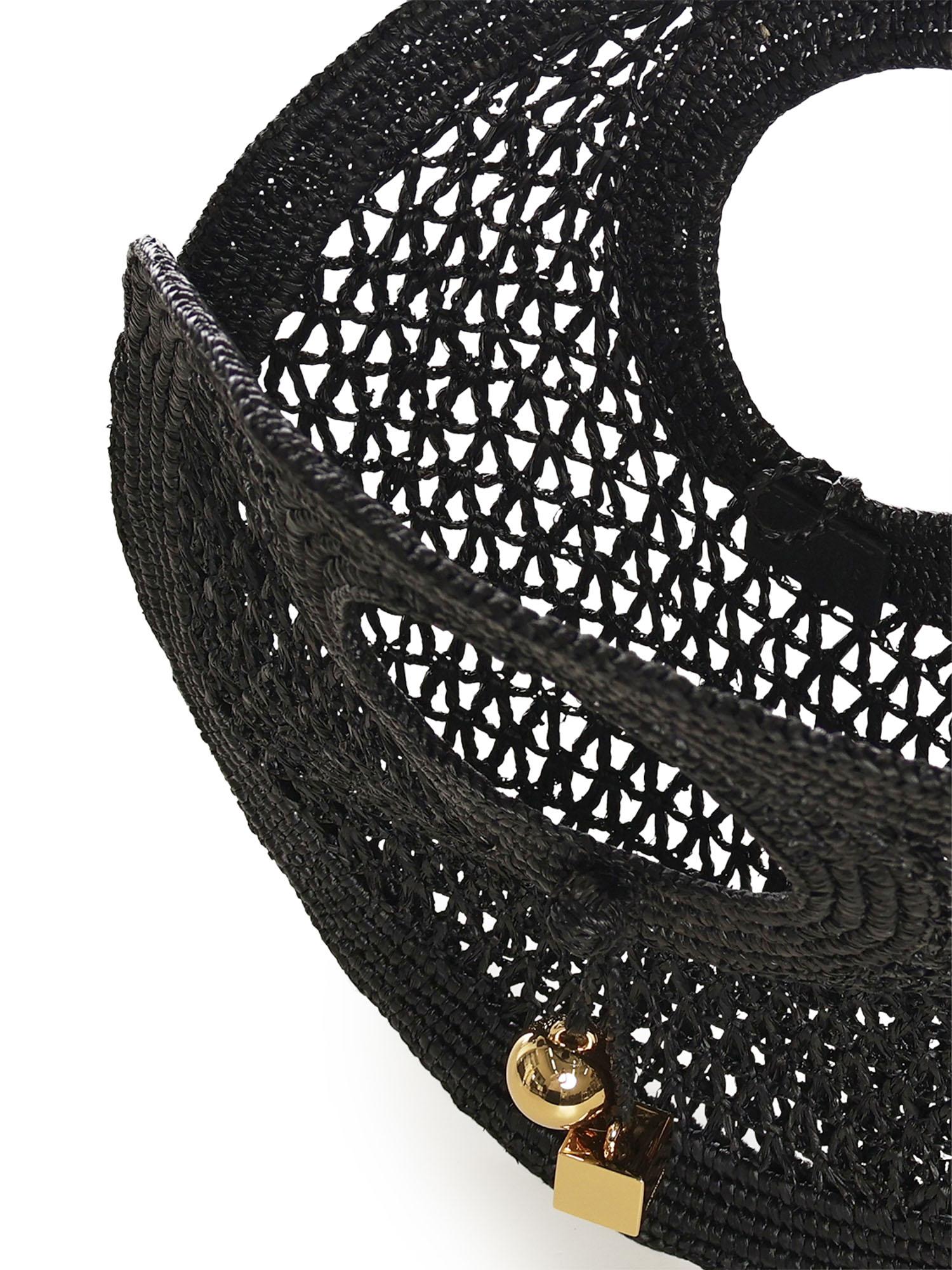 Borsa Le Petit Rond Spiaggia in rafia BAW00420AW00513 990 JACQUEMUS 