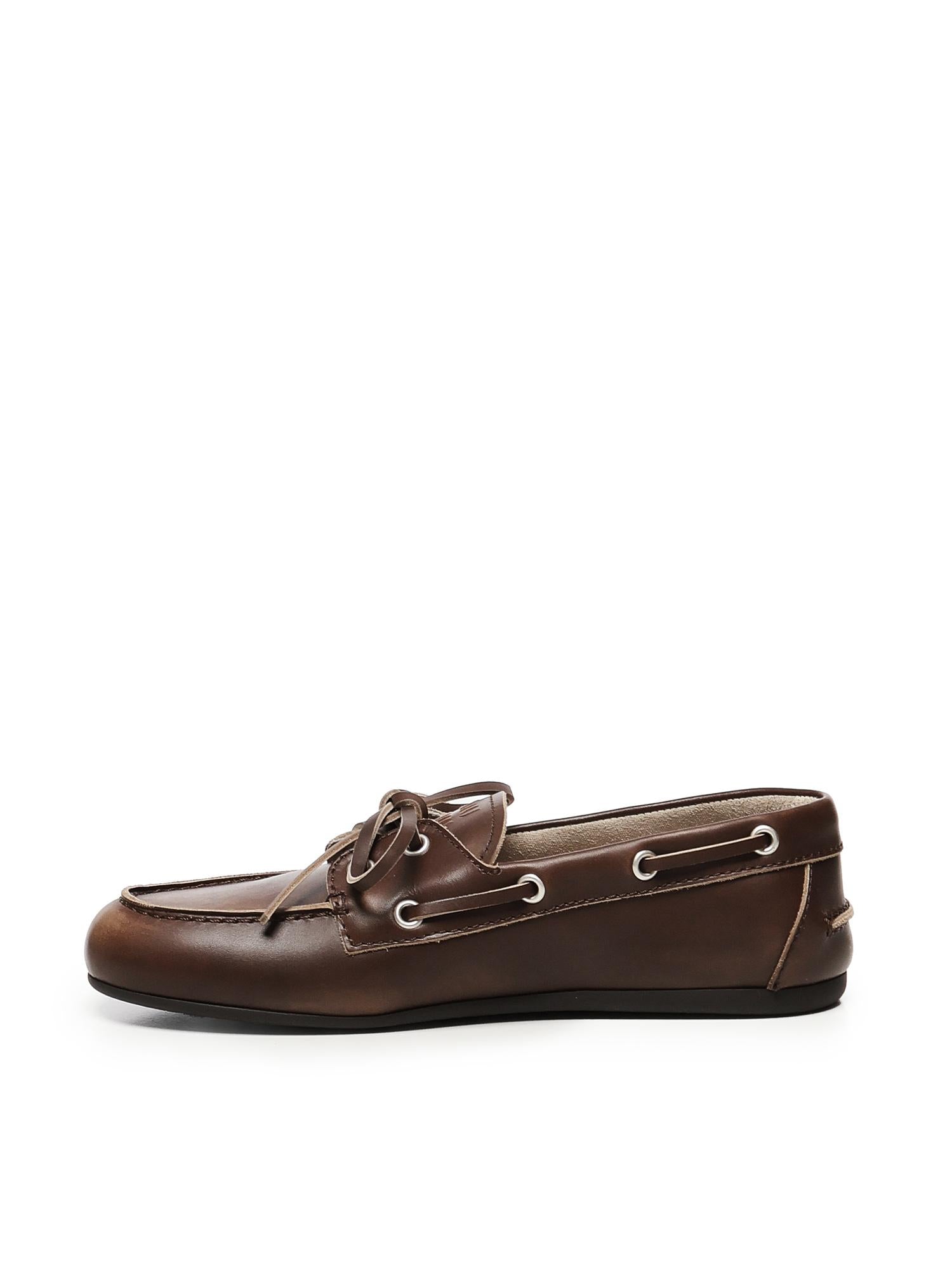 Mocassini in pelle 5D123E 3F33F0038 MIU MIU 