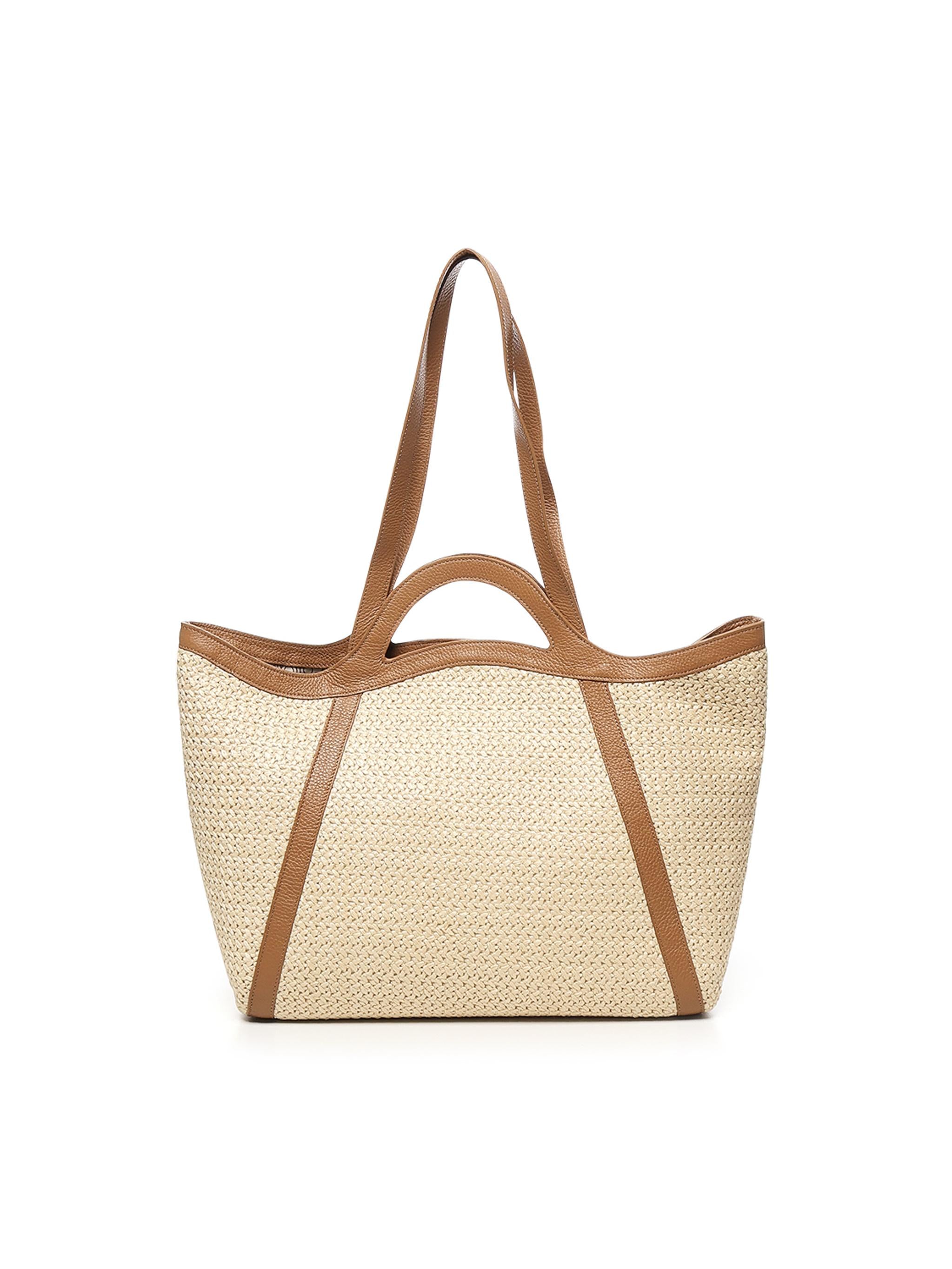Tote bag Amalia in crochet e pelle E1S9S110101 552 COCCINELLE 