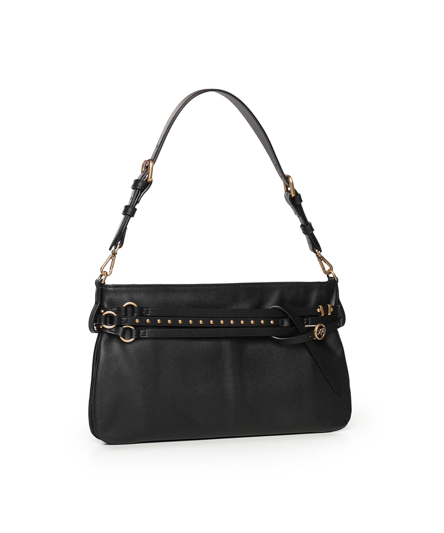Borsa a spalla media Belt Bag in pelle 106176 A0QOZ99Q PINKO 