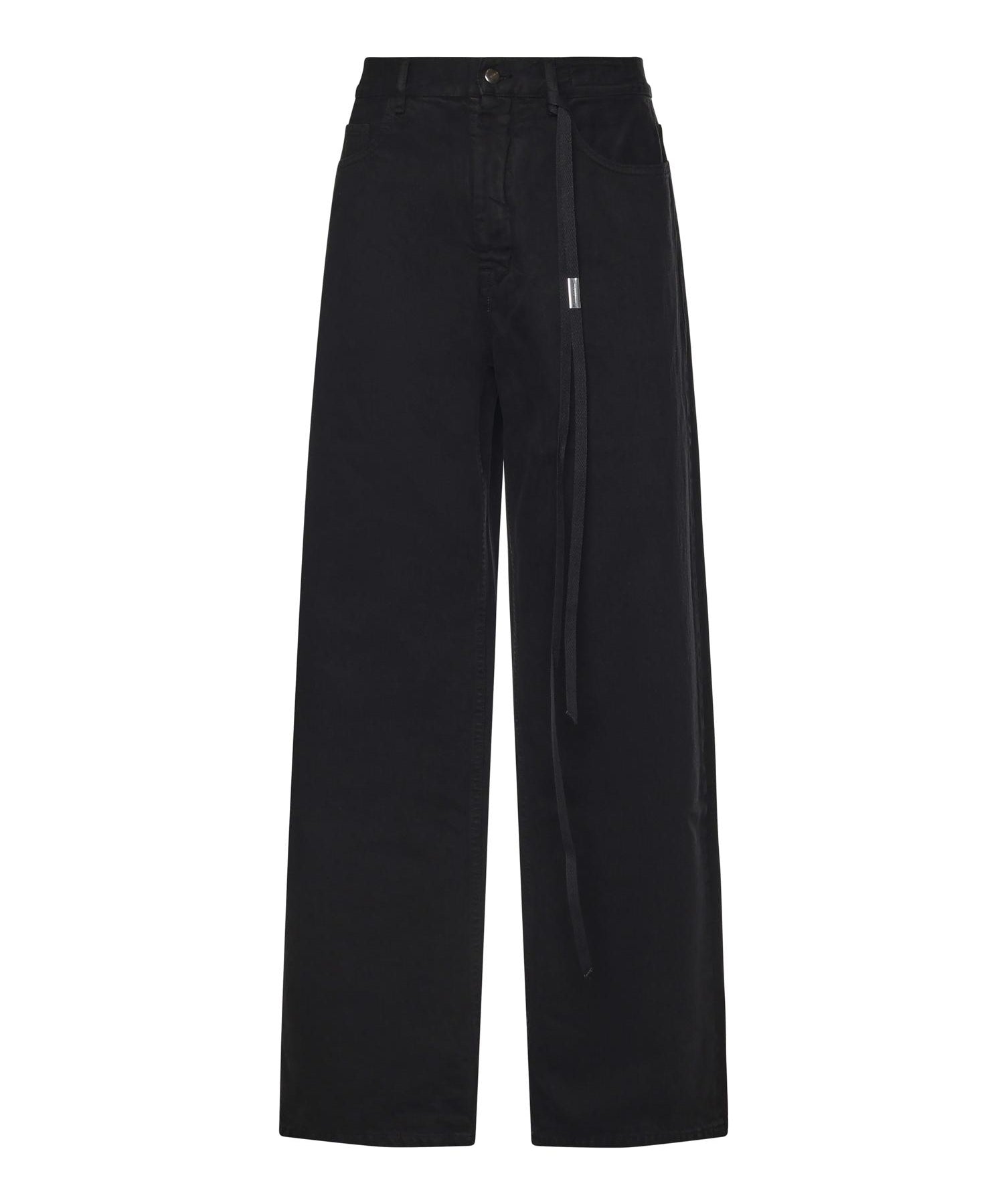 Pantaloni svasati in cotone B0013616 FA038099 ANN DEMEULEMEESTER 