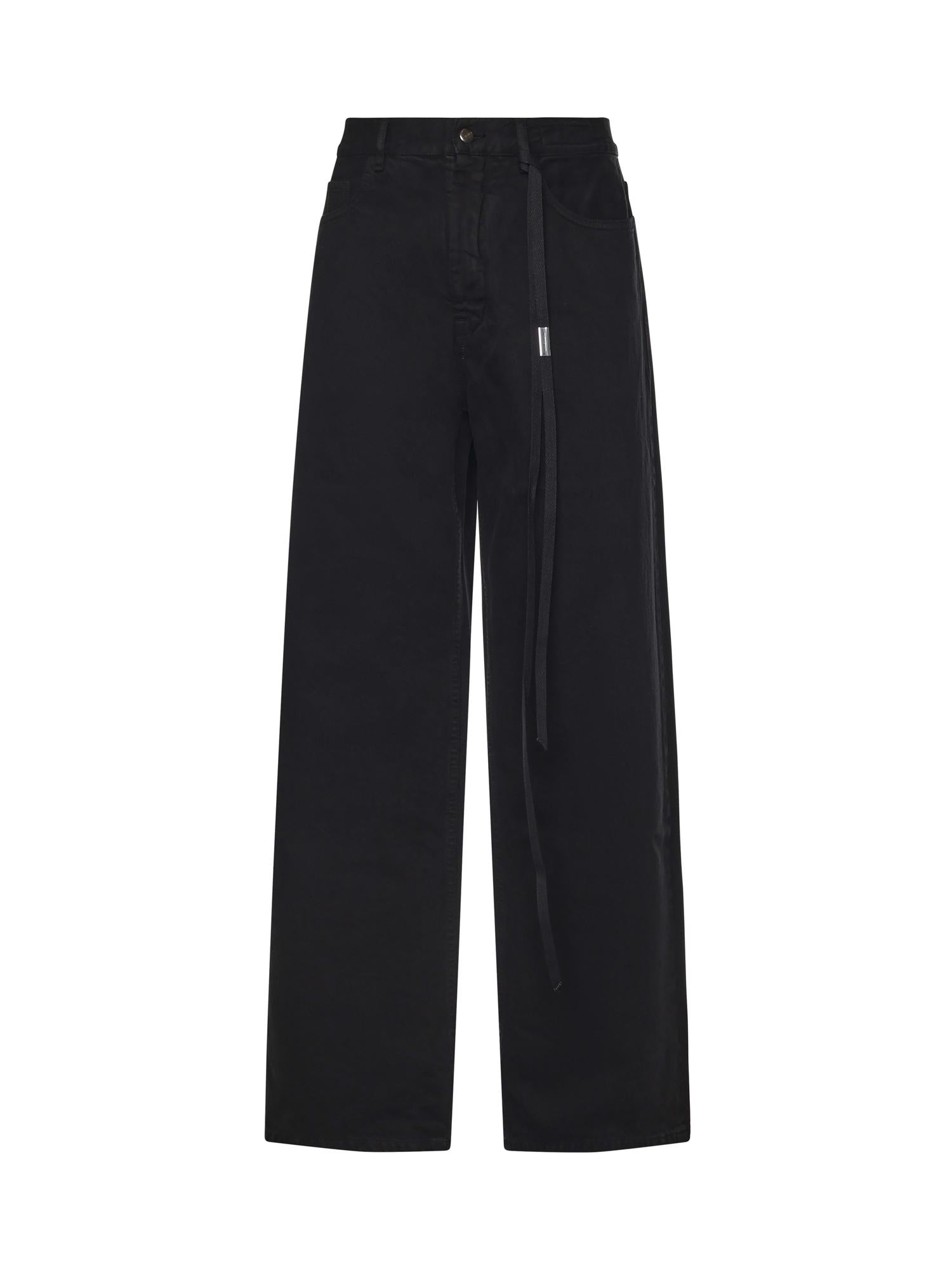 Pantaloni svasati in cotone B0013616 FA038099 ANN DEMEULEMEESTER 