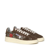 Sneakers Dallas low 'Floral' in suede ADLW EY03 AUTRY