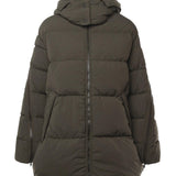 Piumino con cappuccio in nylon PI002097D 126267740 HERNO 