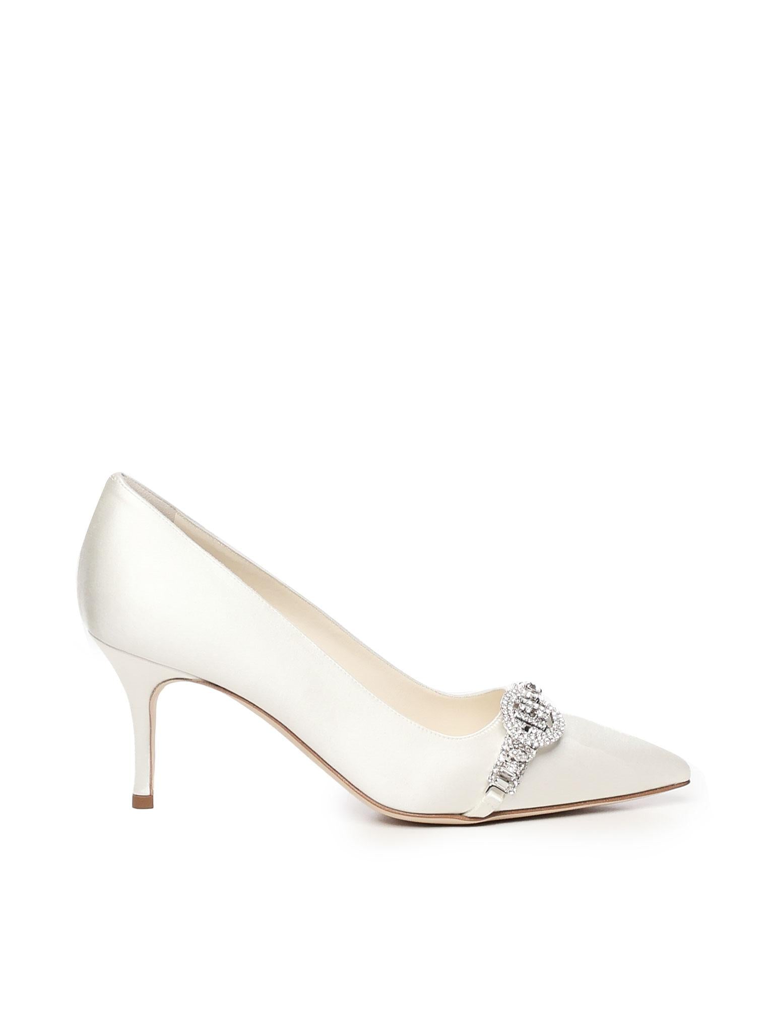 Décolleté Asapump con gioiello 4241928 1309 MANOLO BLAHNIK 