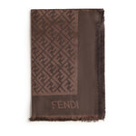 Scialle in seta e lana FF Jacquard FXT069 AJW7F1U6N FENDI 