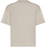 T-shirt con stampa in cotone GWP01874 P00237211560 GOLDEN GOOSE 