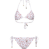 Bikini a triangolo stampa roselline O8A02J ON0D1HA5XJ DOLCE & GABBANA 