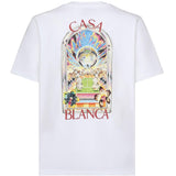 T-shirt in cotone con logo MSS26JTS001 15 CASABLANCA 