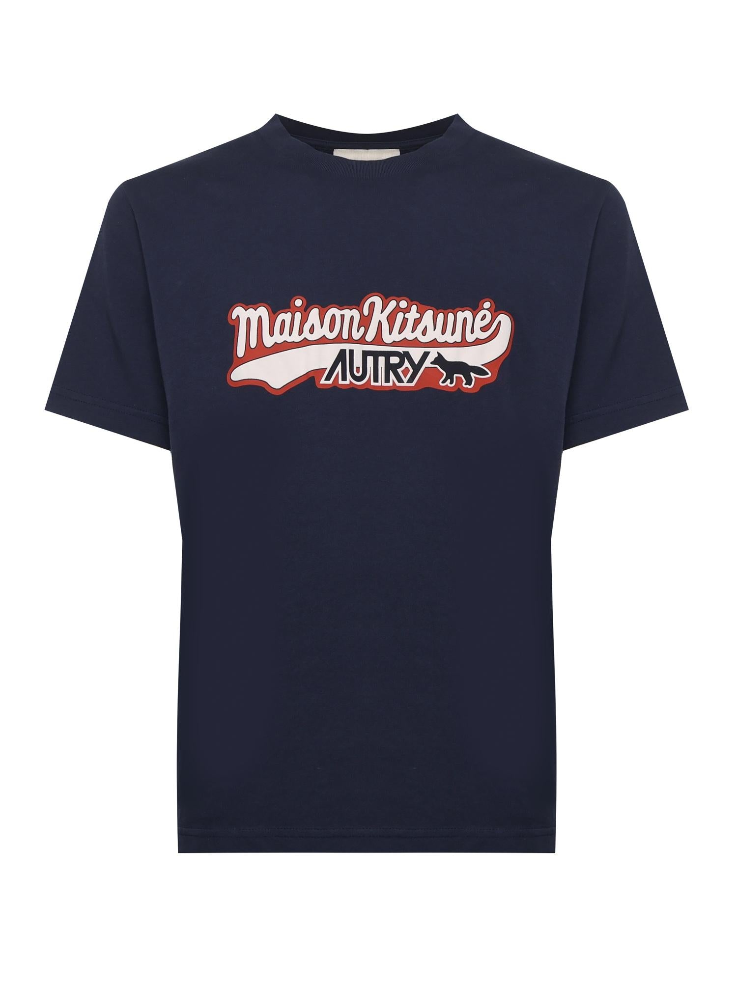 T-shirt unisex Autry x Maison Kitsunè TSPX MK2B AUTRY 