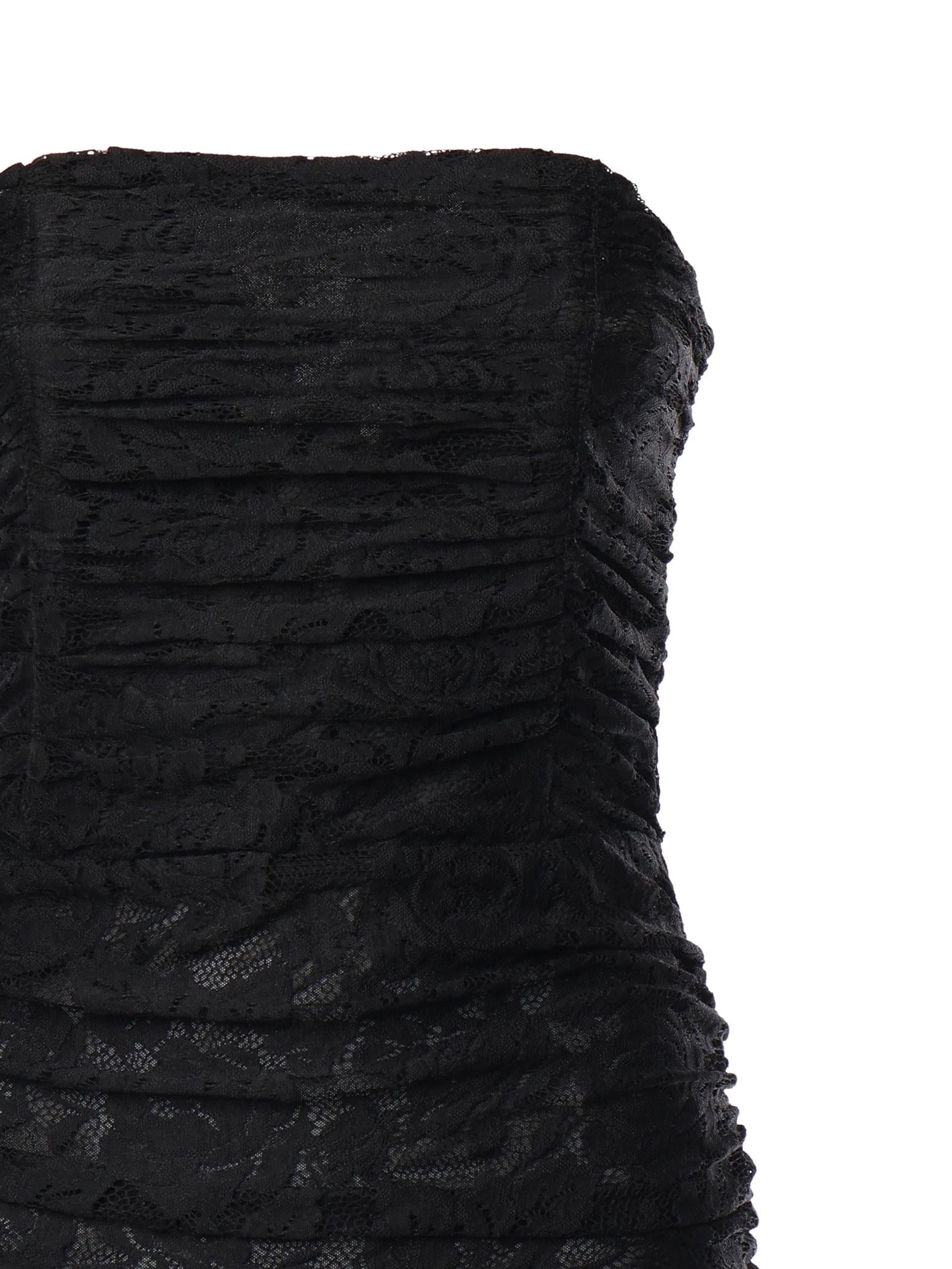 Midi dress in pizzo AUW4LACE BLACK ALBERTO AUDENINO 