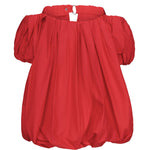 Mini abito a palloncino in popeline 105211 A2LDRA1 PINKO 