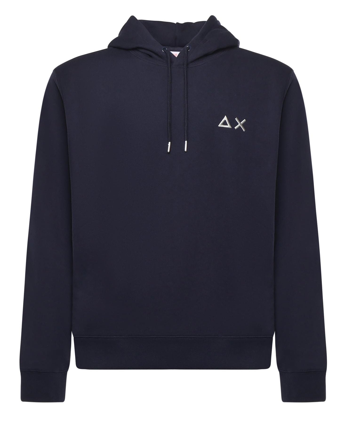 Felpa in cotone con logo F45104 07 SUN 68 