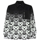 Camicia con monogramma sfumato MPF25JK37401  CASABLANCA 