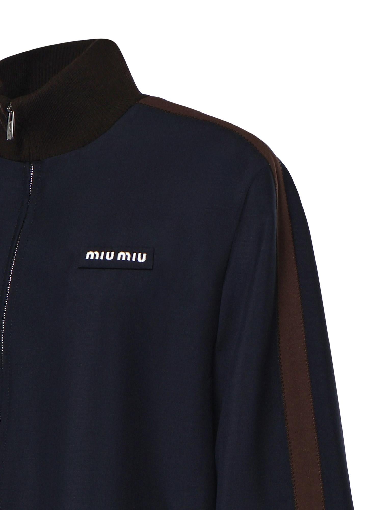 Blouson in kid mohair ML1502 12I1F0124 MIU MIU 
