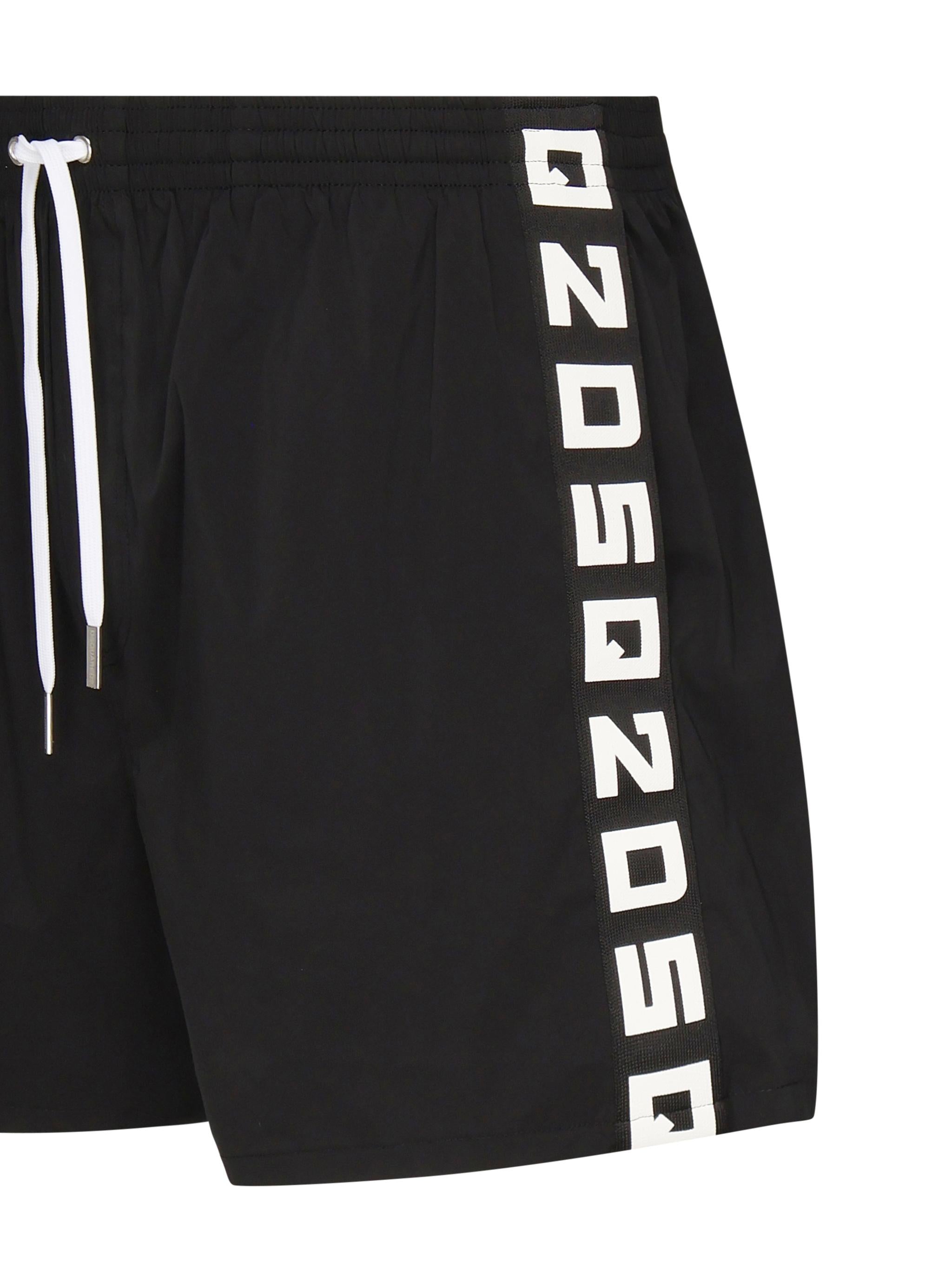 Boxer midi con logo D7B626060 001 DSQUARED2 