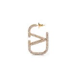 Orecchini Vlogo Signature in metallo e cristalli Swarovski® 7W2J0G04 YCWMH5 VALENTINO GARAVANI 