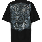 T-shirt con stampa DFM54029TJ110 NO WASH BK/GA PDF CHANNEL 