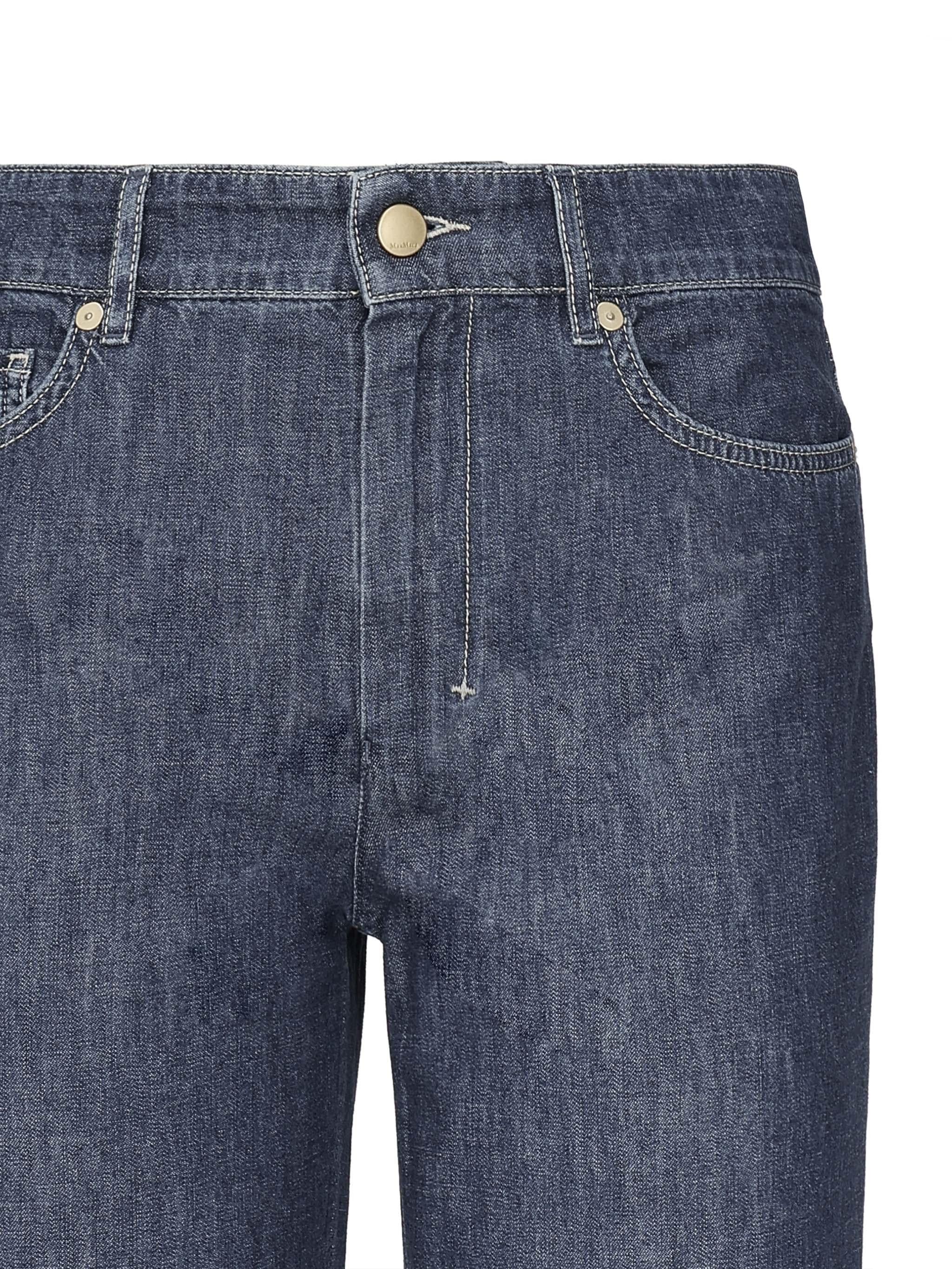 Jeans straight leg in denim 2519181013600 001 'S MAX MARA 