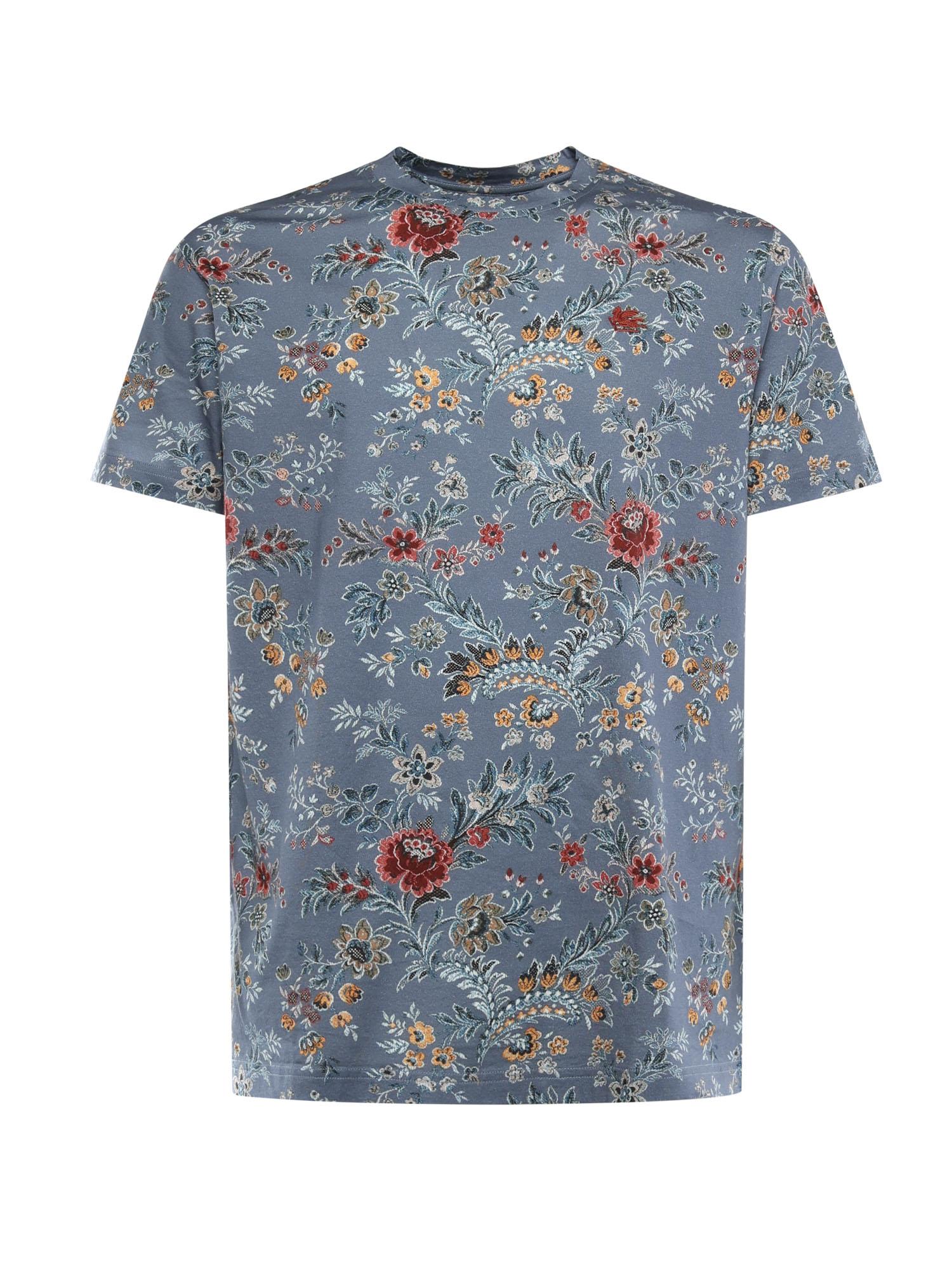 T-shirt con stampa floreale MRMA0002 AK931X0882 ETRO 