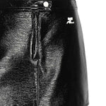 Minigonna in vinile reedition PERCJU001VY0014 9999 COURREGES 