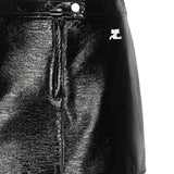 Minigonna in vinile reedition PERCJU001VY0014 9999 COURREGES 