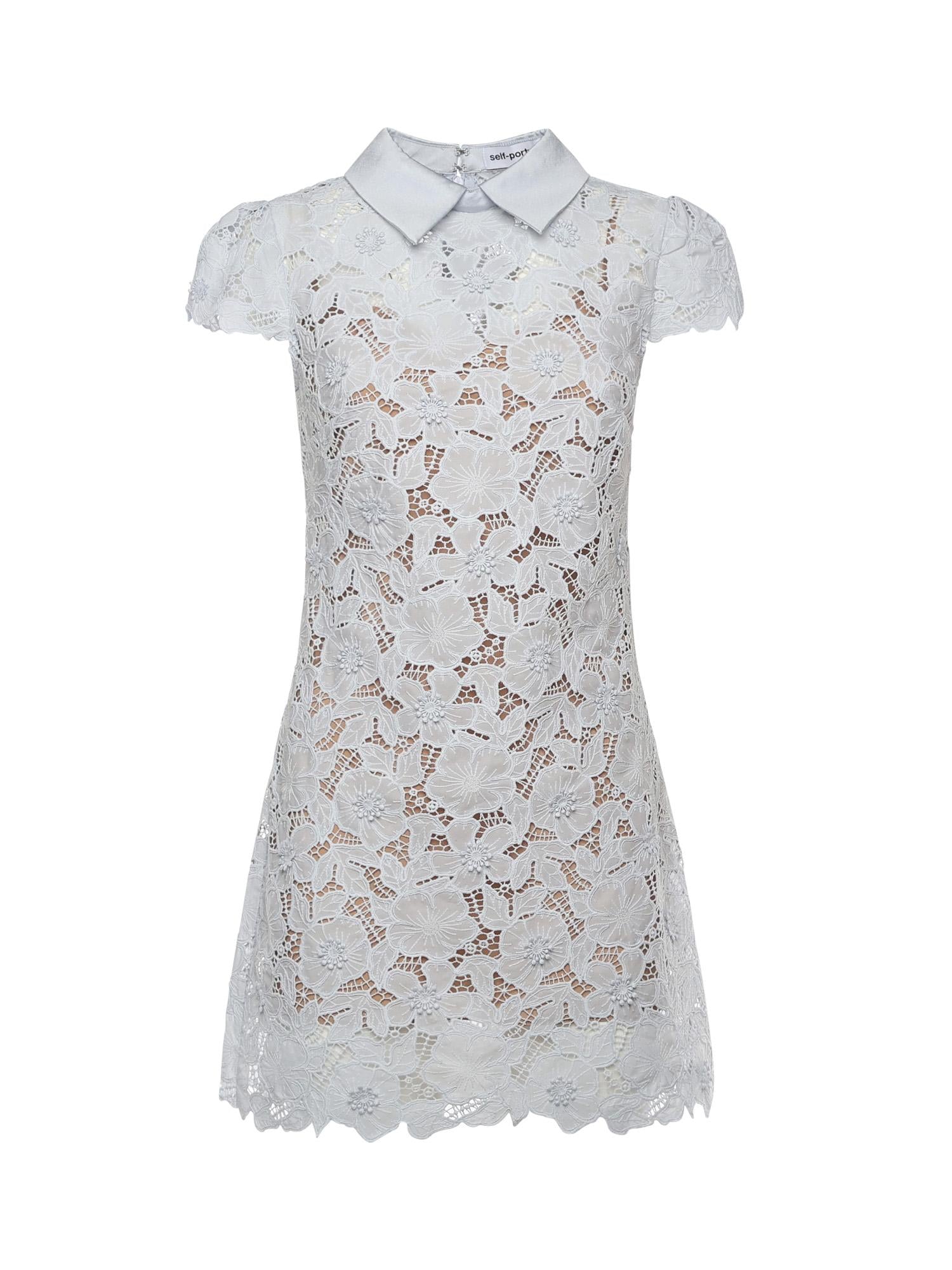 Miniabito in pizzo RS26171S BL SELF-PORTRAIT 