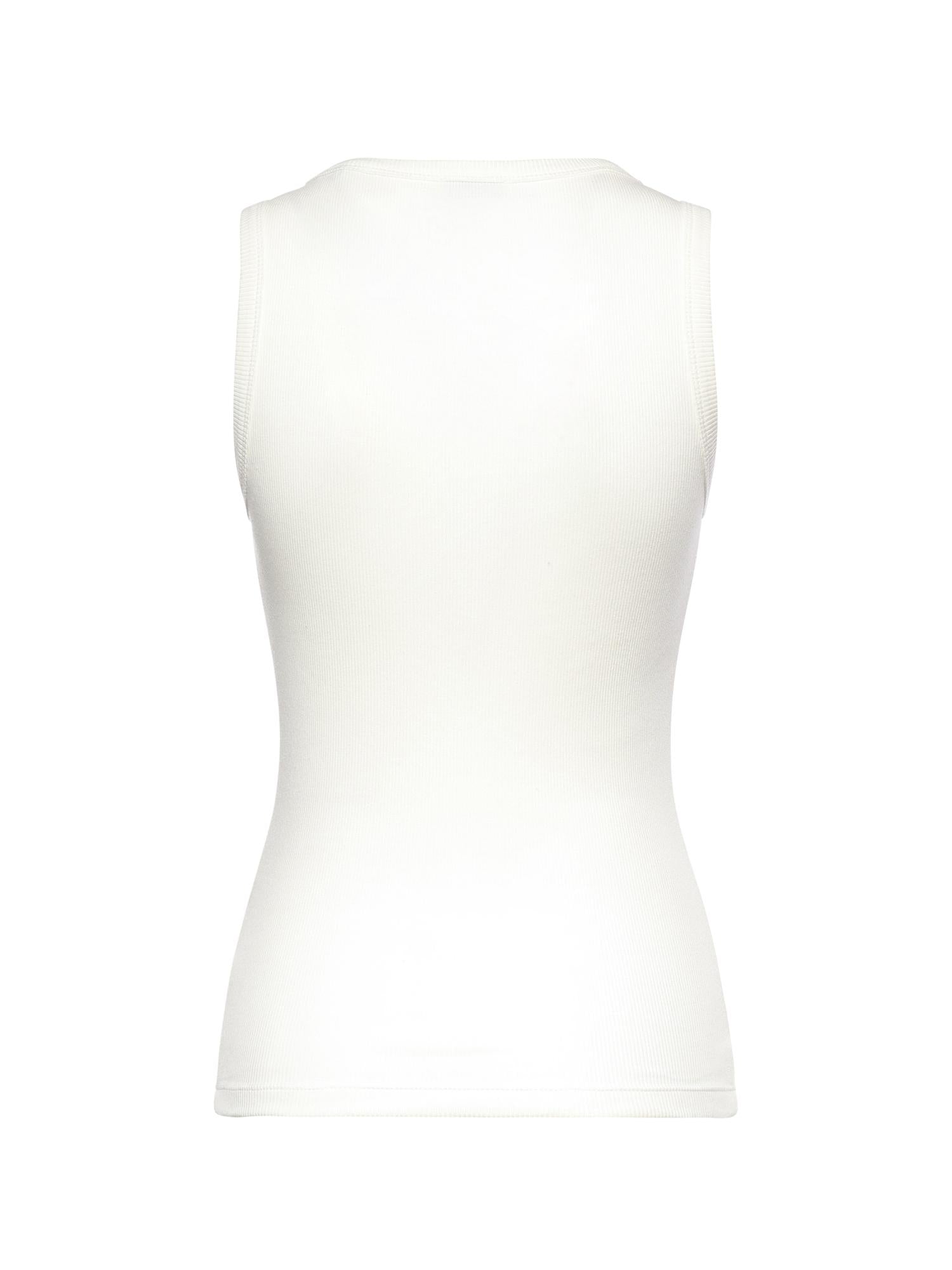Tank top Cleo in misto cotone a coste 8117713 B7078 BURBERRY 
