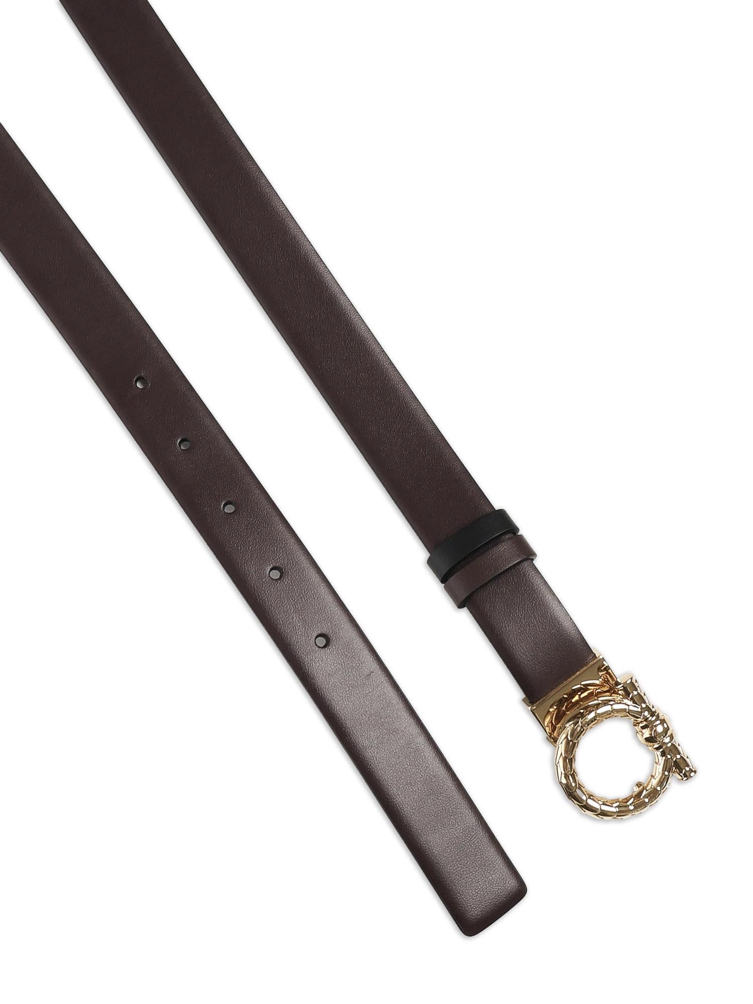 Cintura Gancini in pelle 230372 780477003 FERRAGAMO 