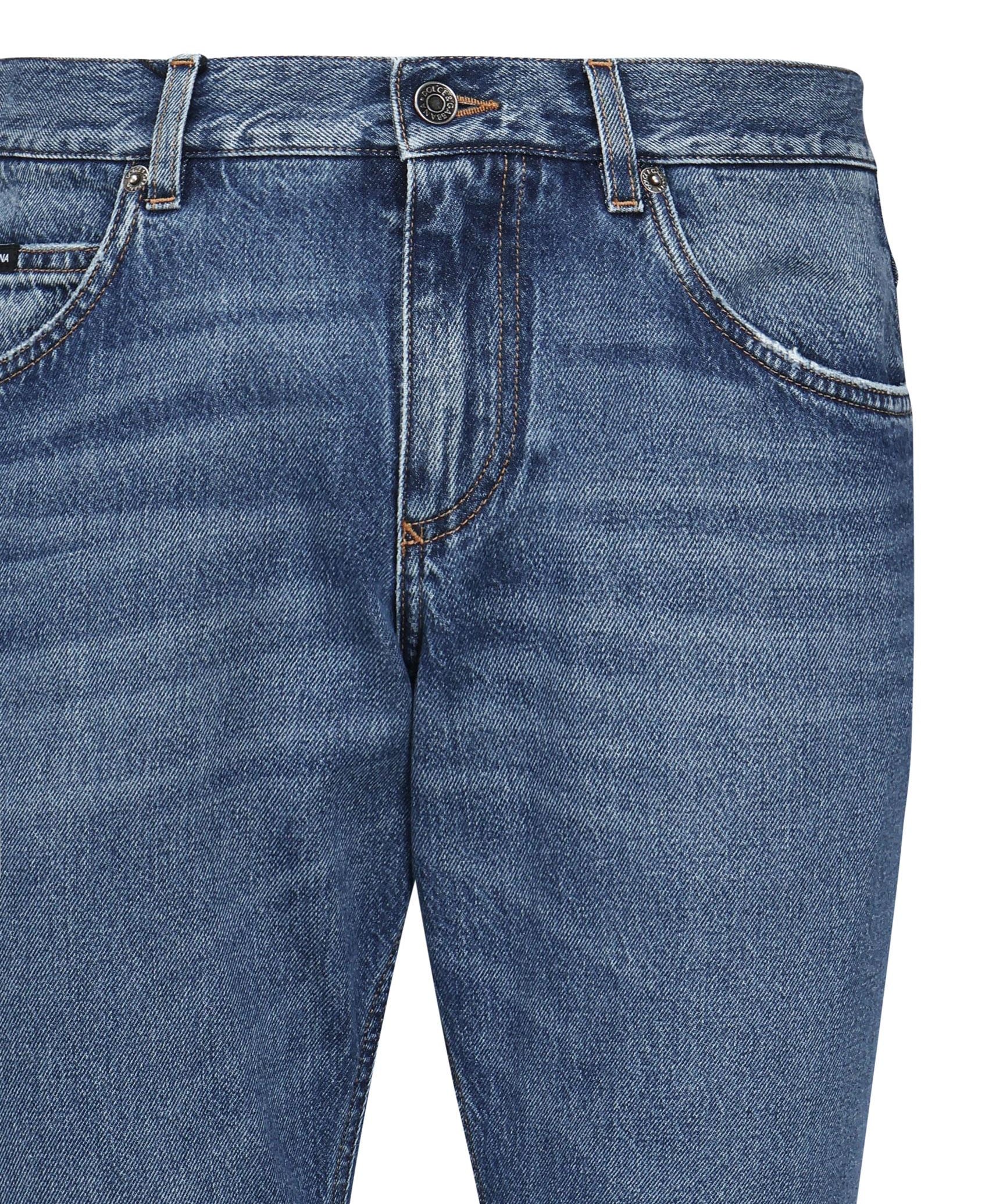 Jeans regular con ricamo GYJCCZ G8MU2S9001 DOLCE & GABBANA 