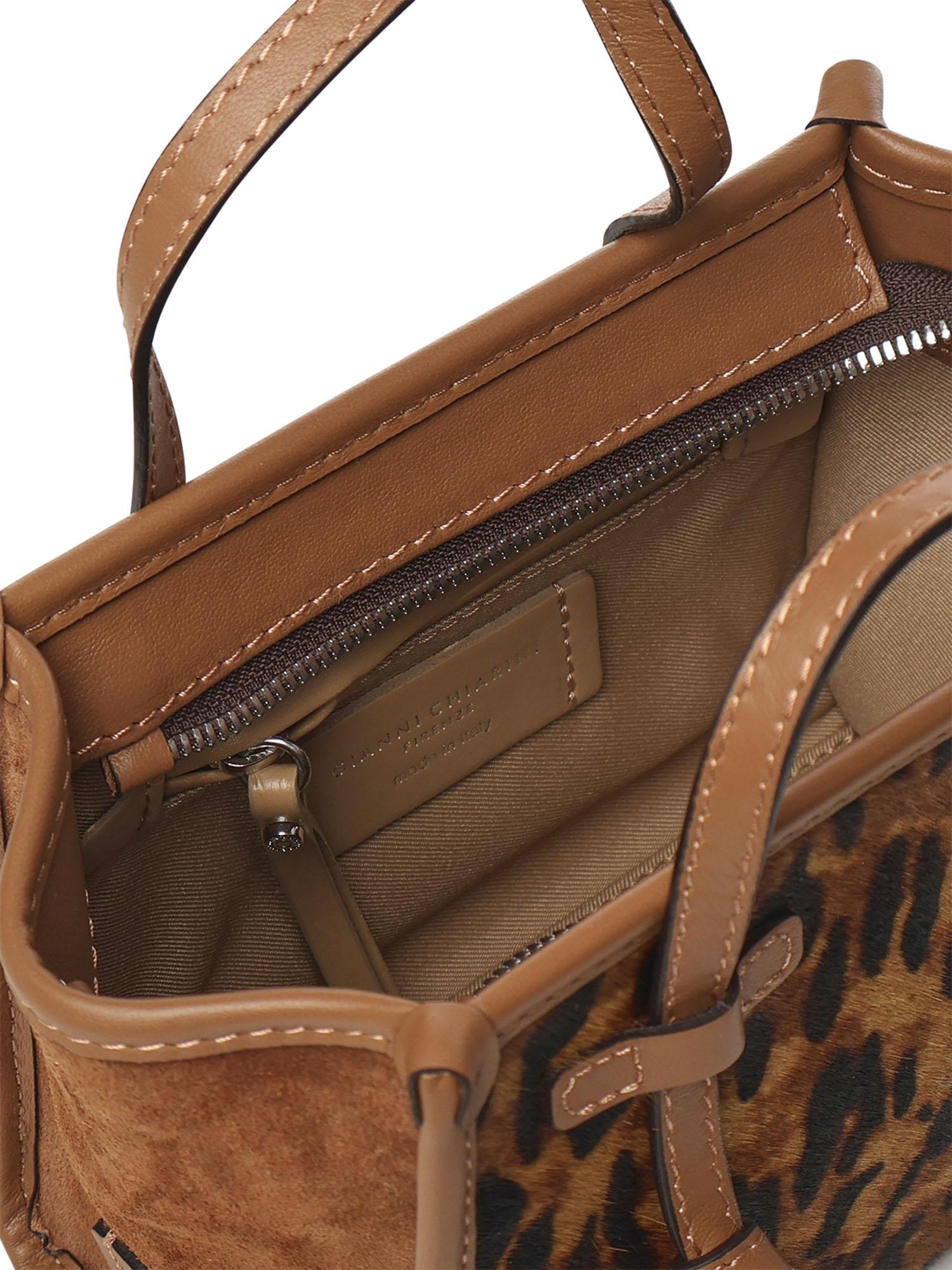 Mini bag Miss Marcella in pelle con stampa BS8065 064 GIANNI CHIARINI 
