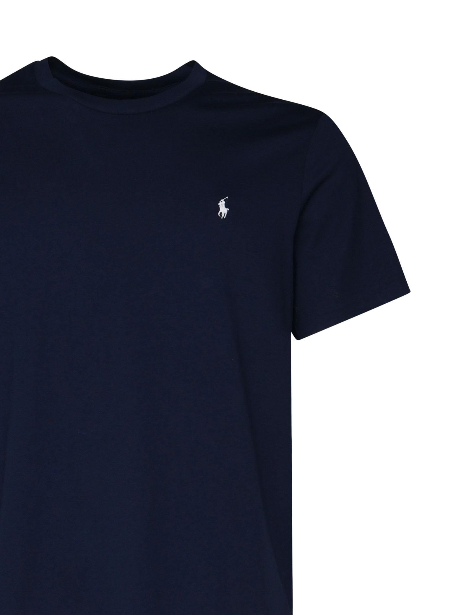 T-shirt in cotone con logo 714844756 002 POLO RALPH LAUREN 